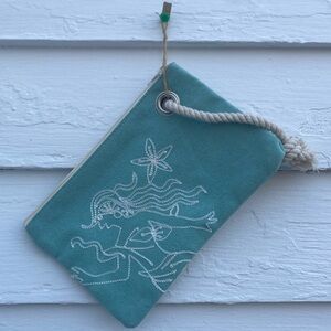 Teal Mermaid Clutch by Pine Creek 🧜‍♀️🐚
